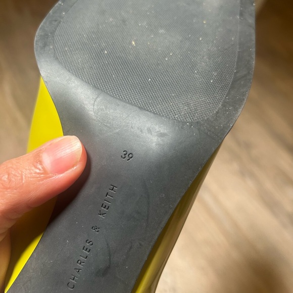 Charles & Keith Green Women's Green short heel FUNKY size: 39 - Picture 4 of 8